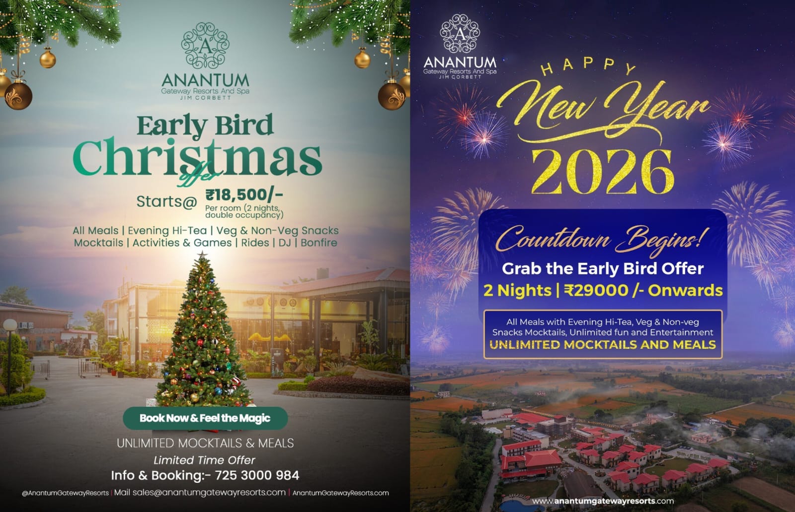 Christmas & New Year Celebration in Jim Corbett