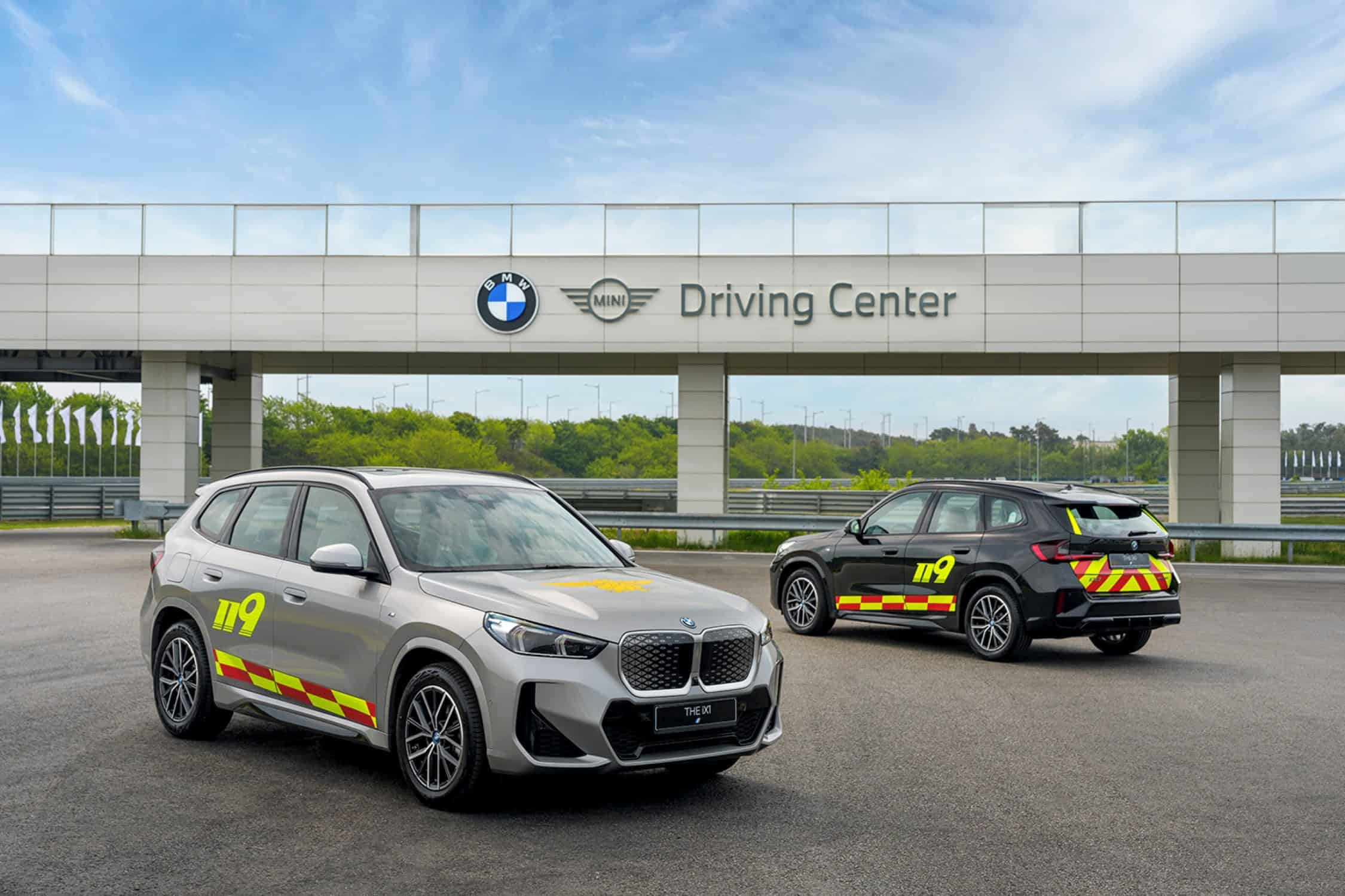 BMW Donates Two Electric SUVs To A Fire Department