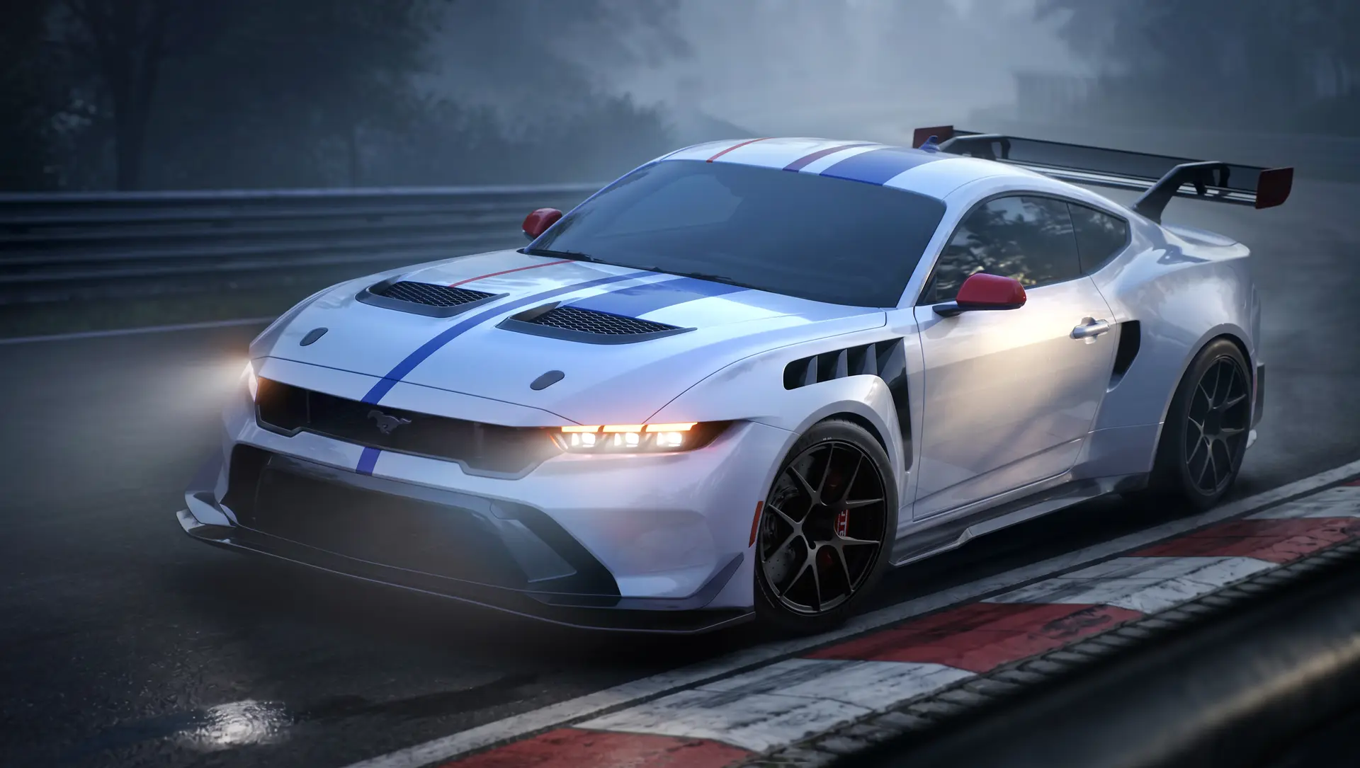 The Ford Mustang GTD Spirit of America Pays Tribute to the Country and Land Speed Records